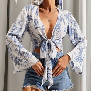 Luukse wrap top